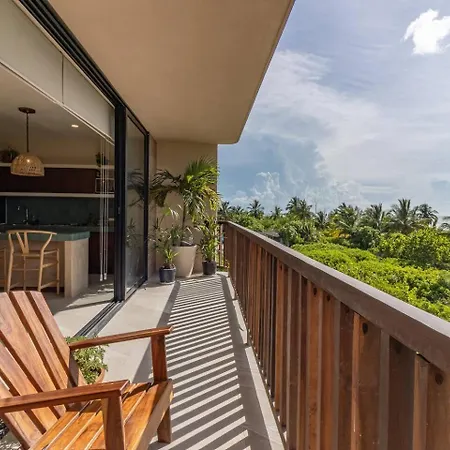 Hermoso Departamento Con Vista Al Mar Isla Holbox Exterior photo